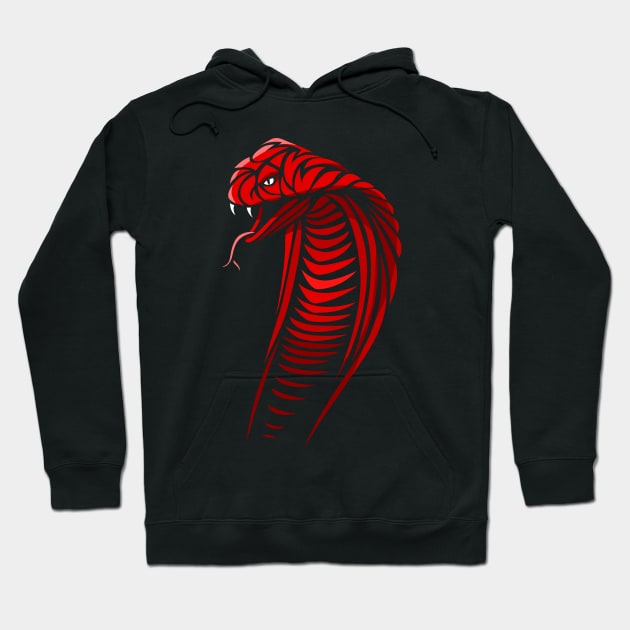 Tribal Cobra Hoodie by albertocubatas